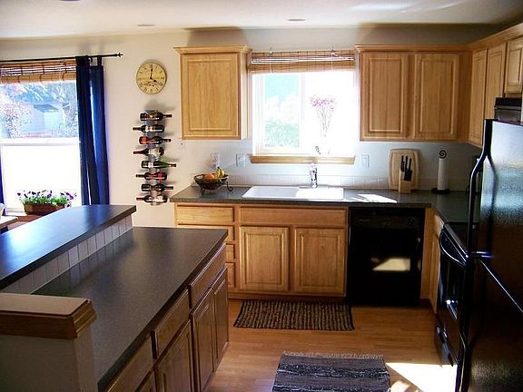 Kitchen from entryway