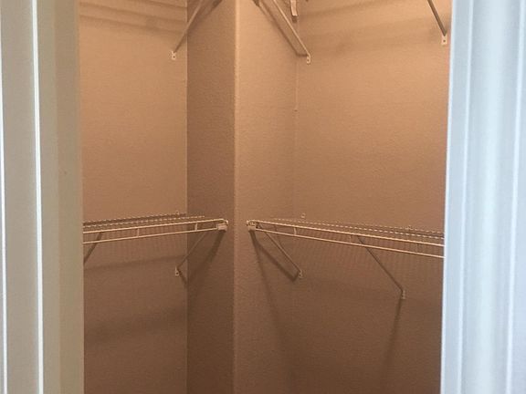 Walk in closet in master BR