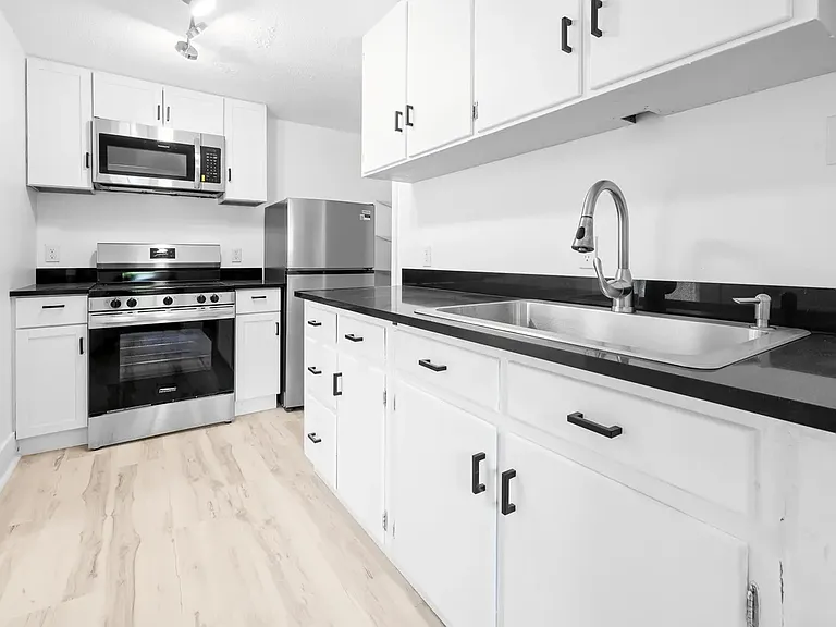 Kitchen - Second Floor. Plenty of counter space and cabinets.