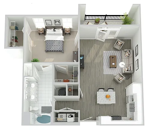 Floor plan A1I