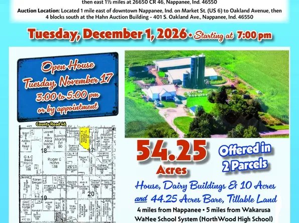 26650 County Road 46, Nappanee, IN 46550
