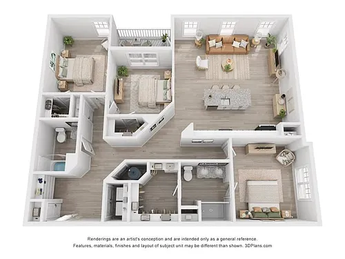 Floor plan Willow