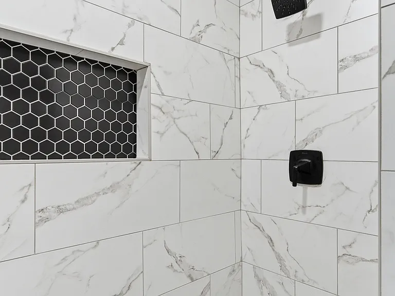Primary bathroom (shower)