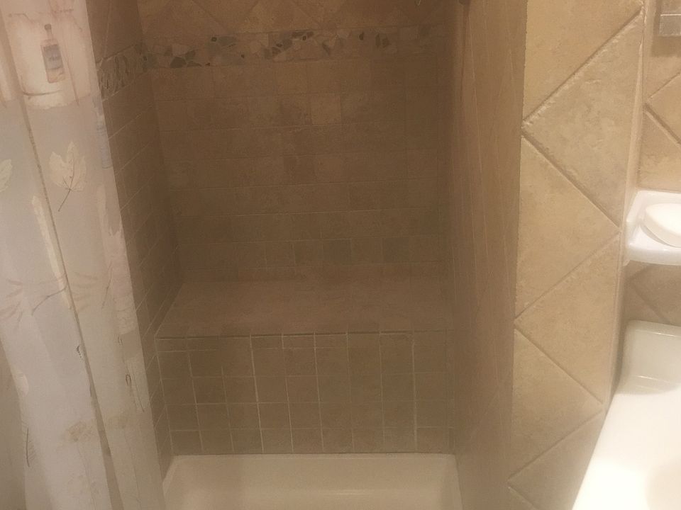 bathroom shower bench