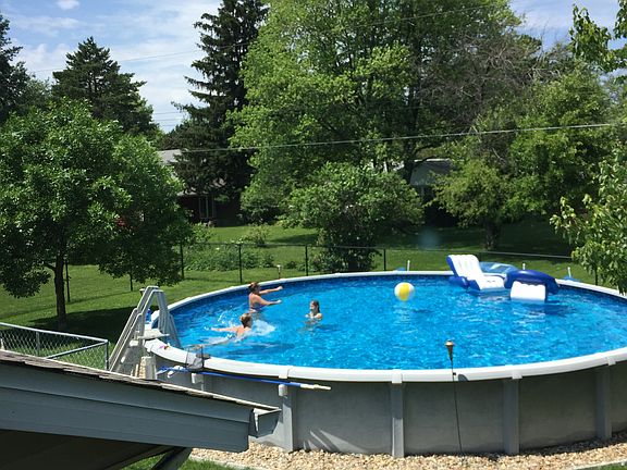 Pool from Master Bedroom