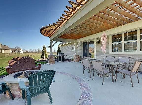 Patio and pergola