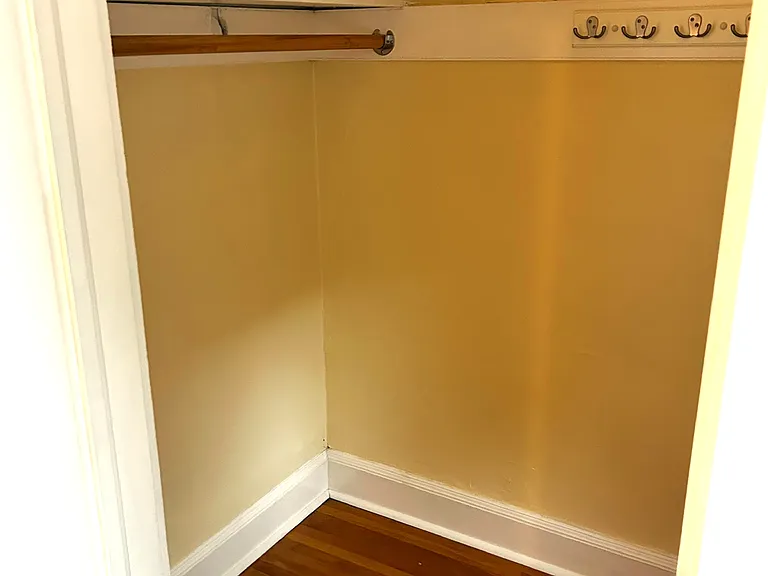 Large walk-in closets.