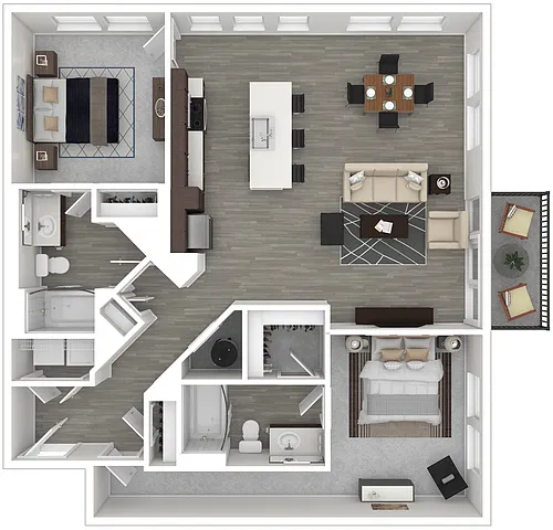 Floor plan B7
