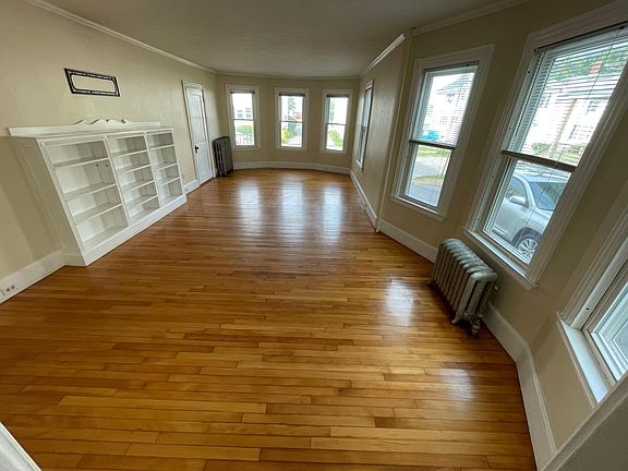 Large, sunny and open Living and Dining Room.