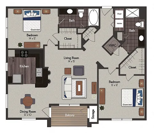 Floor plan Atlantic