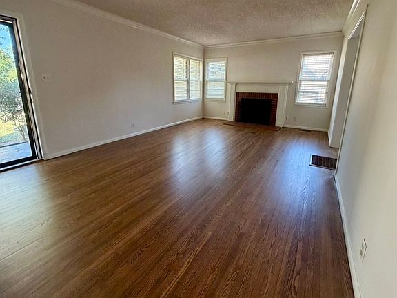 Fresh refinished floors