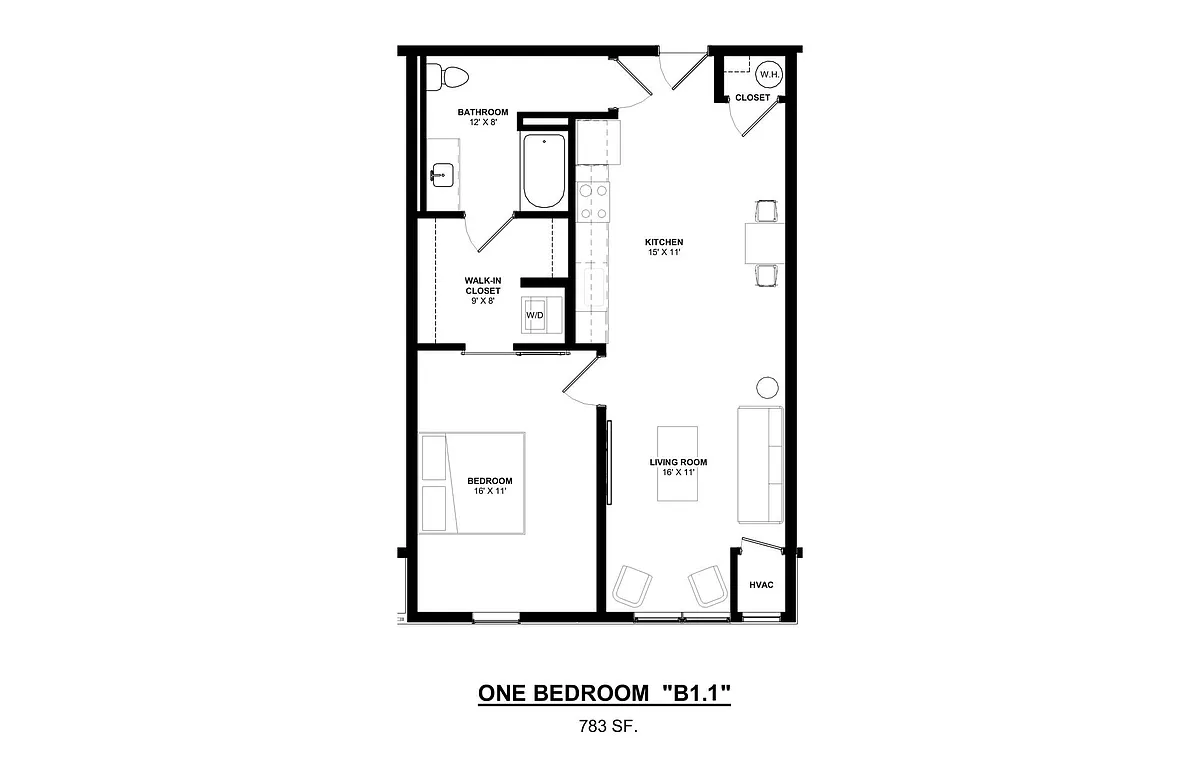 Floor plan A11X1