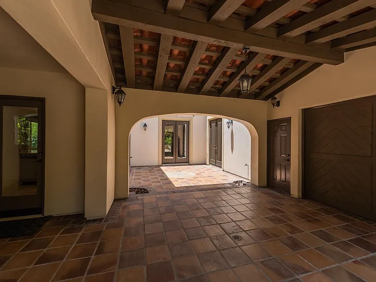 Court yard.