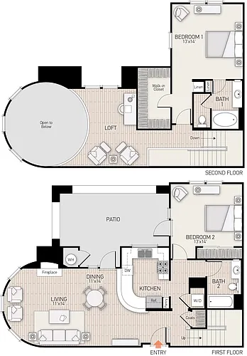 Floor plan Plan I