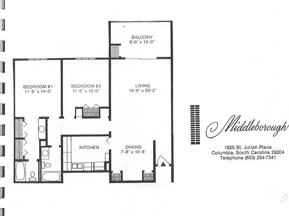 2nd image of 1825 Saint Julian Pl APT 6H