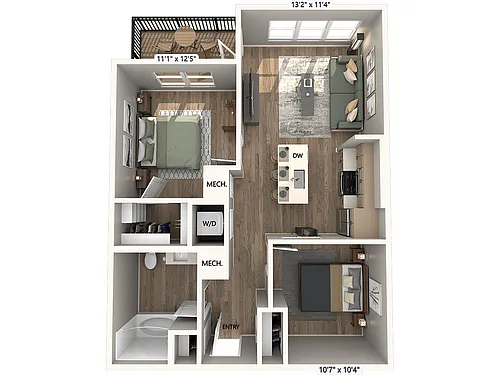 Floor plan BA4-alt-a