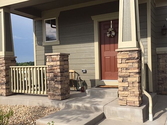 Welcoming front porch