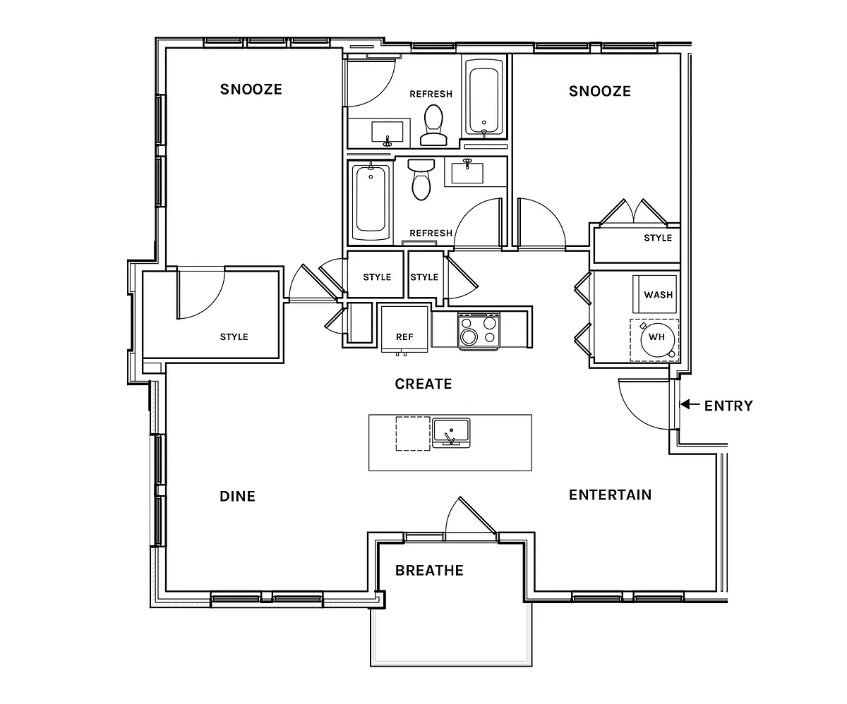 Floor plan B3