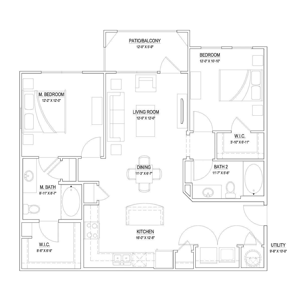 Floor plan E2