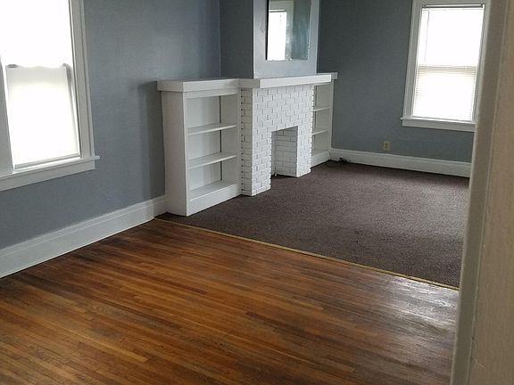 Upper dining room/living room.