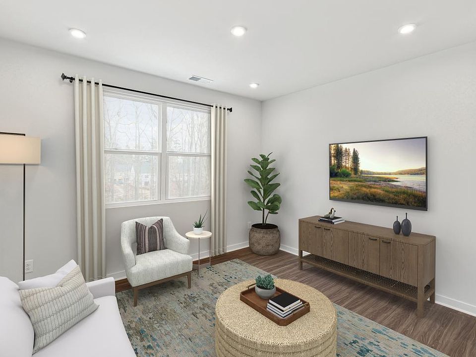 Light and airy living room