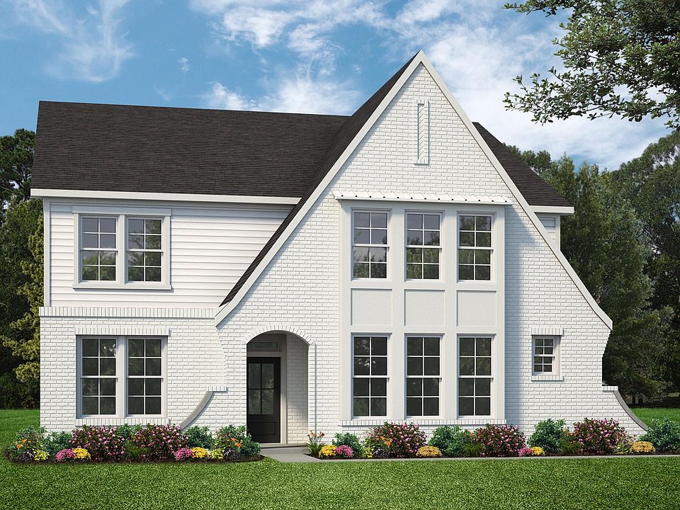 The Oak- French Country Elevation