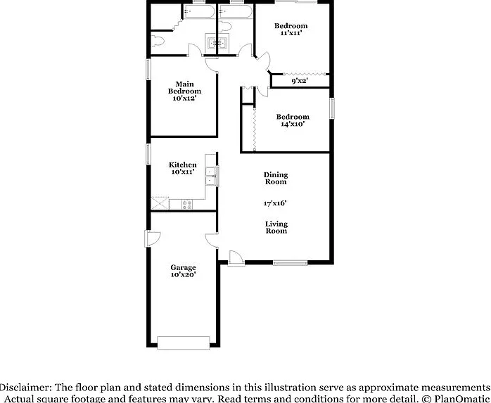 3 bed, 2.0 bath, 1464 sqft, $1,915 — Photo 2