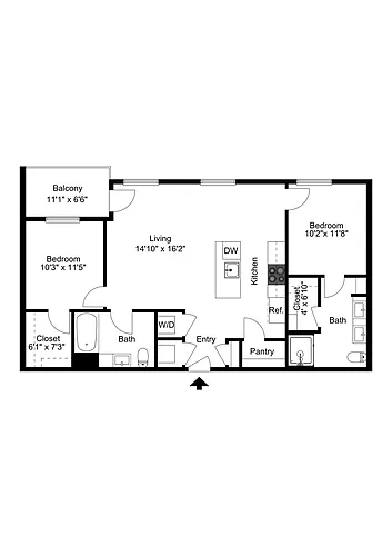 Floor plan B1