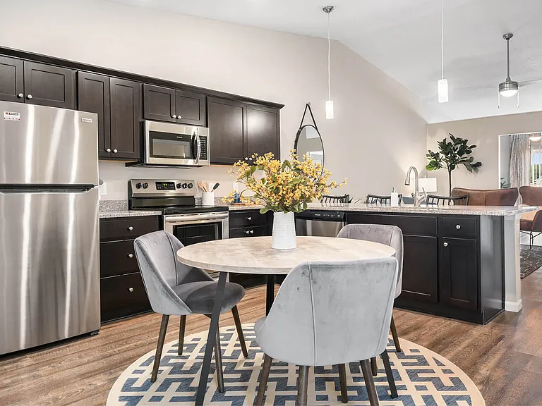 Spacious Kitchens with Breakfast Bar and Room for a Table