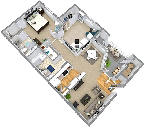 Floor plan 2X2