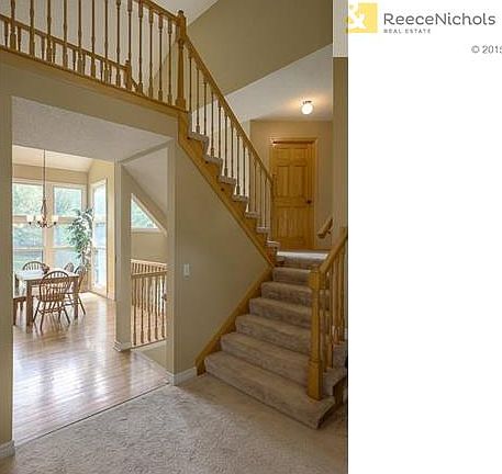 While there are multiple levels, the plan has an easy flow with 3 of the bedrooms and laundry on 1 level.