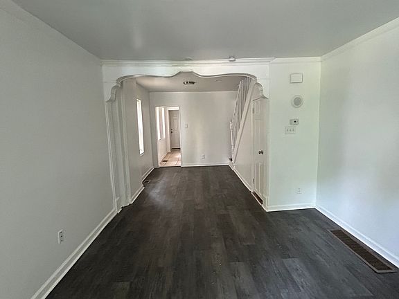 living room , dining room area