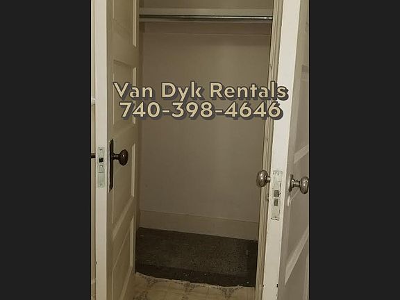 Linen closet within bath.