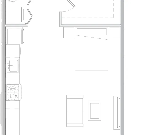 Studio floor plan Studio floor plan