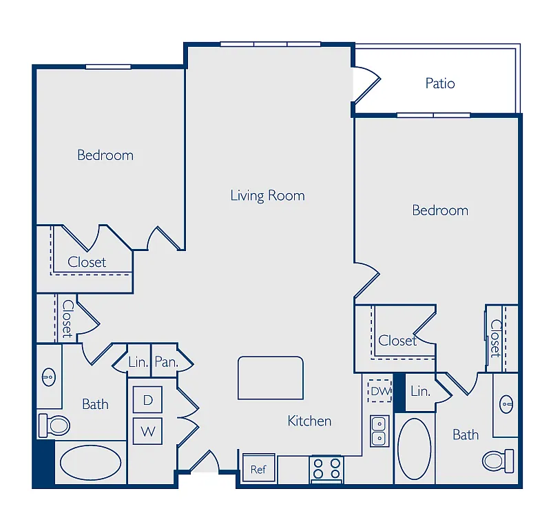 Floor plan BUCHANAN