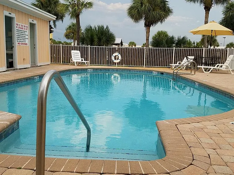 Two sparkling pools!