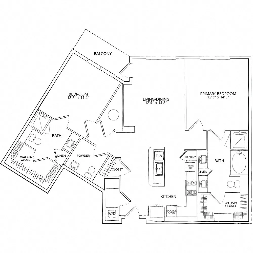 Floor plan B6
