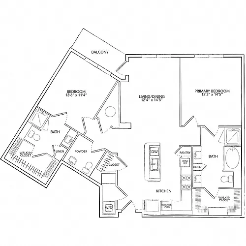 Floor plan B6
