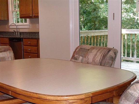 Breakfast Area With French Doors