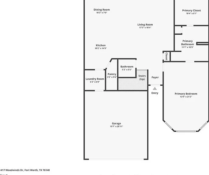 1417 Woodwinds Dr — Photo 2