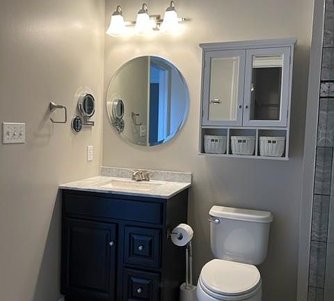 Master bathroom.