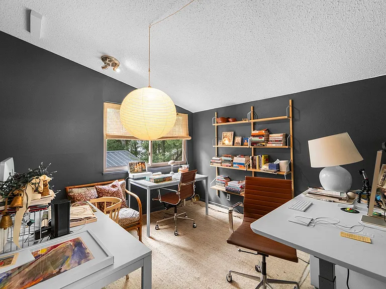 Fourth bedroom, this time used as office. Off second living area.