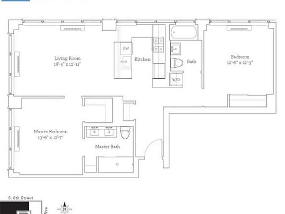 2nd image of 424 Bedford Ave #19E
