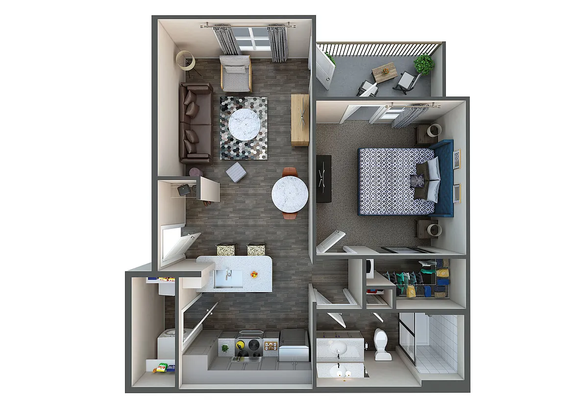 Floor plan A1