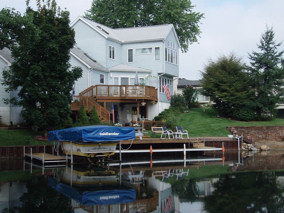 Back view of house