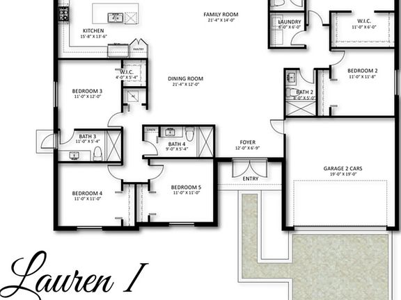 Lauren I Floorplan