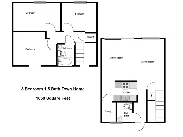 Floor plan 3X15