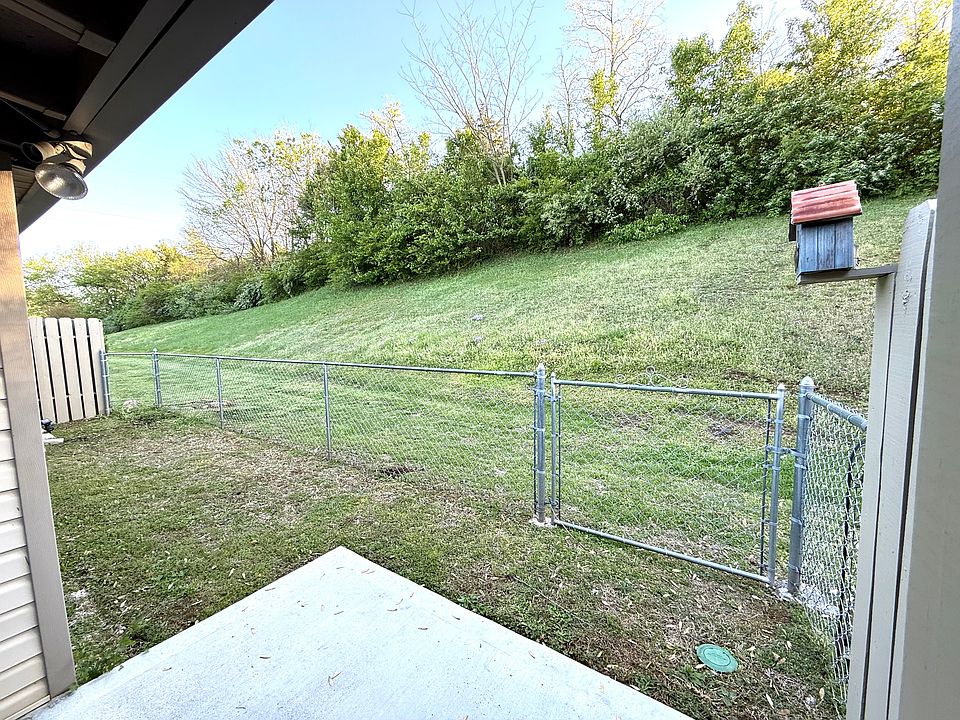 Fenced in private backyard.