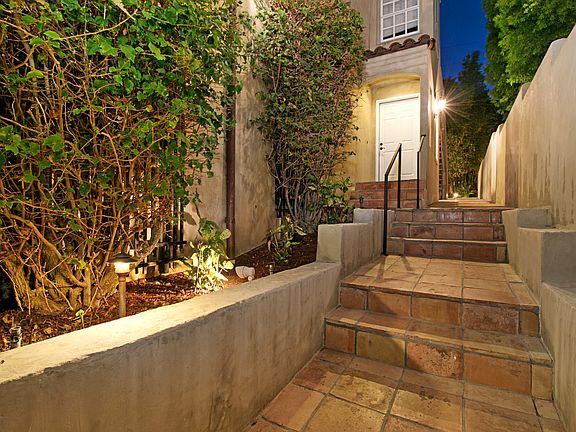 Walkway to front door