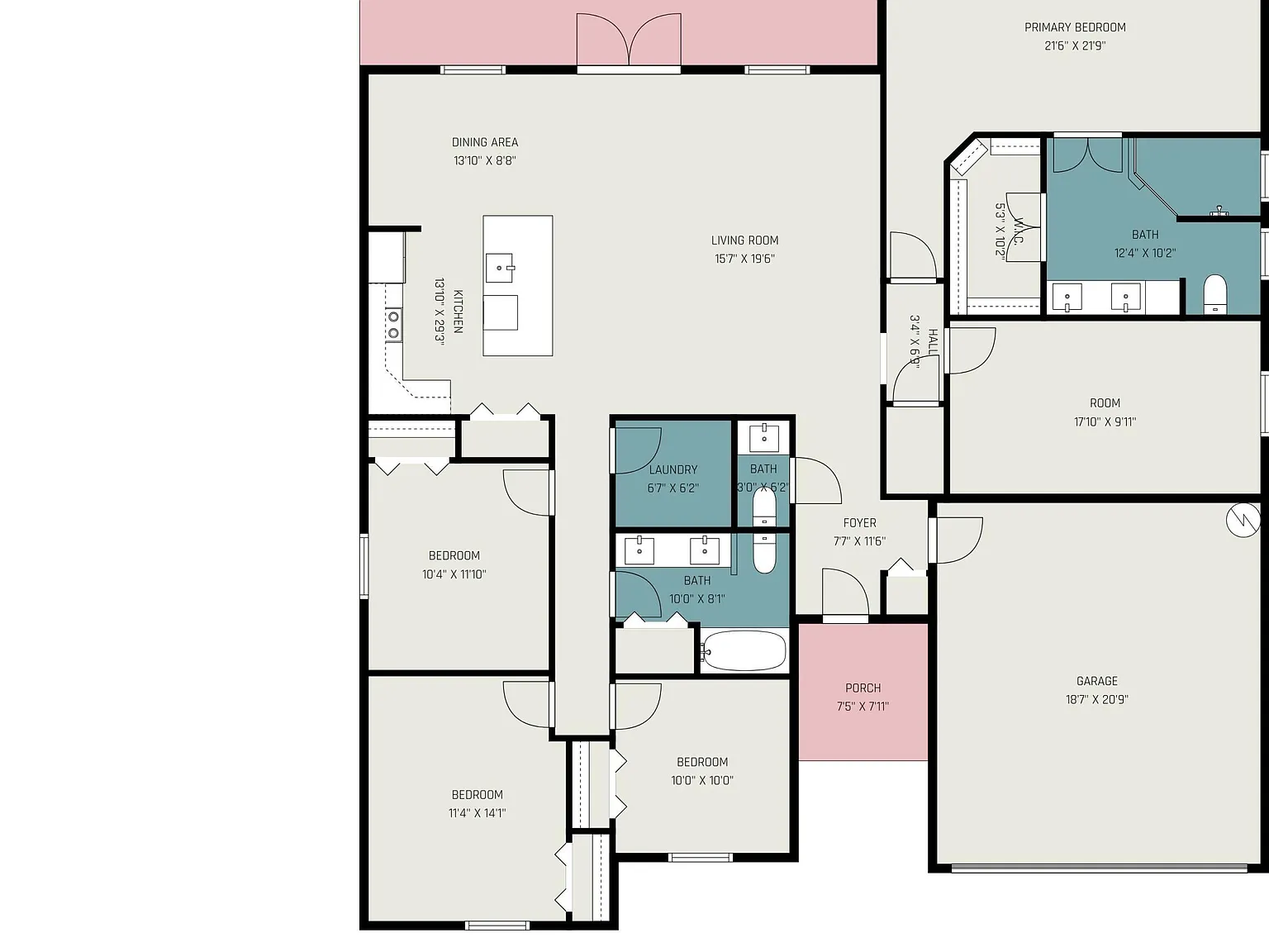 4 bed, 2.5 bath, 2171 sqft, $2,600 — Photo 4